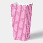 Leuke en Fancy Pink Bow Popcorn Bedankdoosjes (Achterkant)