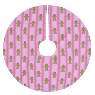 Leuke en Fancy Pink Gingerbread Man Kerstboom Rok