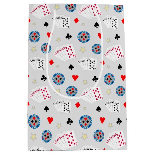 Leuke en Fancy Poker Medium Cadeauzakje (Voorkant)