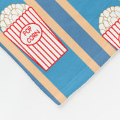 Leuke en Fancy Popcorn Fleece Deken (Hoek)