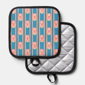 Leuke en Fancy Popcorn Pannenlap (Voorkant / Achterkant)