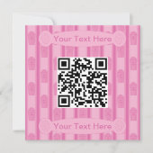 Leuke en Fancy Popcorn QR Code Kaart (Voorkant)