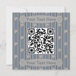 Leuke en Fancy Puzzel QR Code Kaart