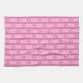 Leuke en Fancy Roze Pretzel Theedoek (Horizontaal)