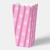 Leuke en Fancy Roze Sneeuwvlok Popcorn Bedankdoosjes (Achterkant)