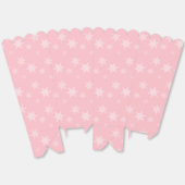Leuke en Fancy Roze Sneeuwvlokken Popcorn Bedankdoosjes (Ongevouwen)