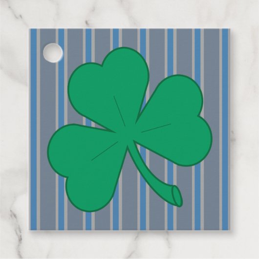 Leuke en Fancy Shamrock Bedankjes Labels (Voorkant)