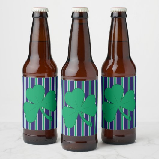 Leuke en Fancy Shamrock Bier Etiket (Flessen)