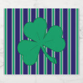 Leuke en Fancy Shamrock Bier Etiket (Enkel label)