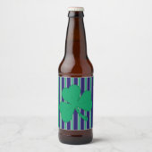 Leuke en Fancy Shamrock Bier Etiket (Voorkant)