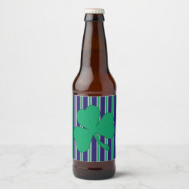 Leuke en Fancy Shamrock Bier Etiket