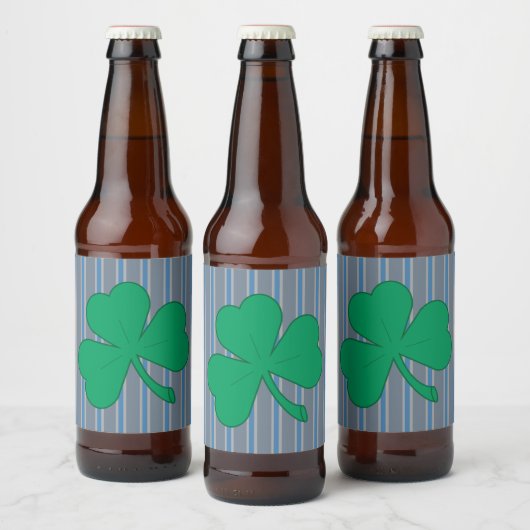 Leuke en Fancy Shamrock Bier Etiket (Flessen)