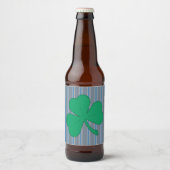 Leuke en Fancy Shamrock Bier Etiket (Voorkant)