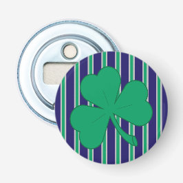 Leuke en Fancy Shamrock Button Flesopener