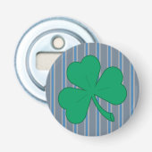 Leuke en Fancy Shamrock Button Flesopener (Voorkant)