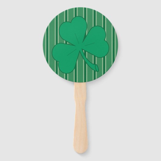 Leuke en Fancy Shamrock Handwaaier (Achterkant)