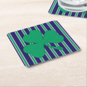 Leuke en Fancy Shamrock Kartonnen Onderzetters (Schuin)