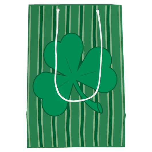 Leuke en Fancy Shamrock Medium Cadeauzakje (Achterkant)