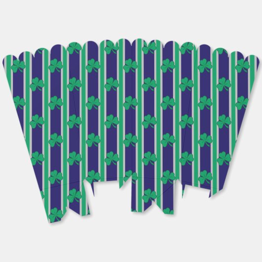 Leuke en Fancy Shamrock Popcorn Bedankdoosjes (Ongevouwen)