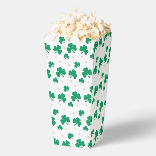 Leuke en Fancy Shamrock Popcorn Bedankdoosjes (Popped)