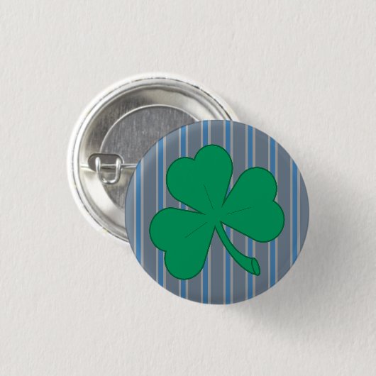 Leuke en Fancy Shamrock Ronde Button 3,2 Cm (Voorkant /achterkant)