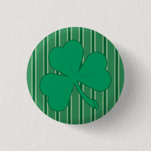 Leuke en Fancy Shamrock Ronde Button 3,2 Cm
