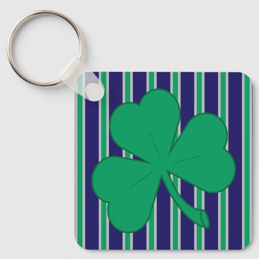 Leuke en Fancy Shamrock Sleutelhanger (Voorkant)