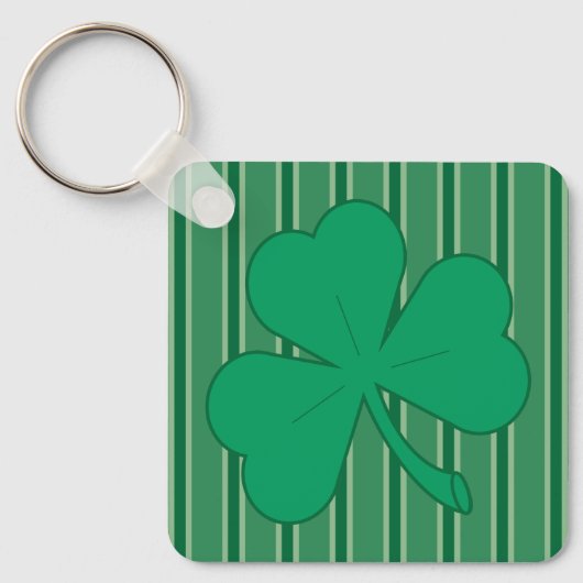 Leuke en Fancy Shamrock Sleutelhanger (Voorkant)