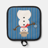 Leuke en Fancy Sneeuwman Detective Pannenlap (Voorkant)