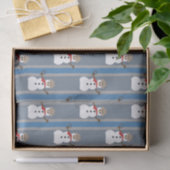 Leuke en Fancy Sneeuwman Detective Tissuepapier (Geschenk)