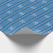 Leuke en Fancy Sneeuwvlok Cadeaupapier (Hoek)