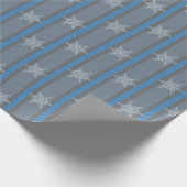 Leuke en Fancy Sneeuwvlok Cadeaupapier (Hoek)