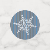 Leuke en Fancy Sneeuwvlok Confetti (Kleine voorkant)