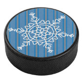 Leuke en Fancy Sneeuwvlok Hockey Puck (3/4)