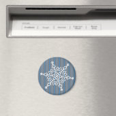 Leuke en Fancy Sneeuwvlok Magneet (Insitu (Vaatwasser))