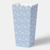 Leuke en Fancy Sneeuwvlok Popcorn Bedankdoosjes (Voorkant)