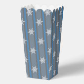 Leuke en Fancy Sneeuwvlok Popcorn Bedankdoosjes (Voorkant)