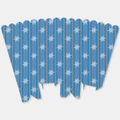Leuke en Fancy Sneeuwvlok Popcorn Bedankdoosjes (Ongevouwen)