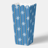 Leuke en Fancy Sneeuwvlok Popcorn Bedankdoosjes (Voorkant)