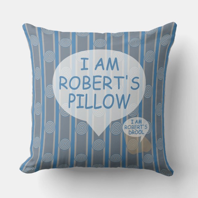 Leuke en Fancy  spiraal gestreept Kussen (Voorkant)