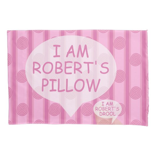 Leuke en Fancy  spiraal gestreept Kussensloop (Voorkant)