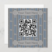 Leuke en Fancy Truck QR Code Kaart (Voorkant / Achterkant)