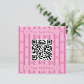 Leuke en Fancy Truck QR Code Kaart (Staand voorkant)