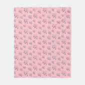 Leuke en Fancy Ukulele Tuning Song Muziek Note Fleece Deken (Voorkant)