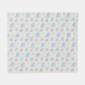 Leuke en Fancy Ukulele Tuning Song Muziek Note Fleece Deken (Voorkant (Horizontaal))