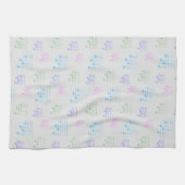 Leuke en Fancy Ukulele Tuning Song Muziek Note Theedoek (Horizontaal)