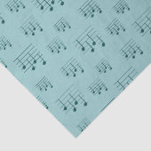 Leuke en Fancy Ukulele Tuning Song Muziek Note Tissuepapier (Detail)