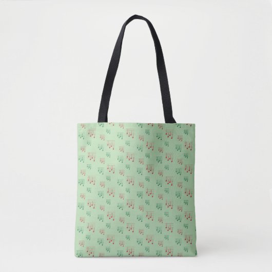 Leuke en Fancy Ukulele Tuning Song Muziek Note Tote Bag (Voorkant)