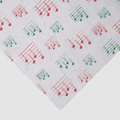 Leuke en Fancy Ukulele Tuning Song Muziek Tissuepapier (Detail)