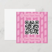 Leuke en Fancy Video Game Controller QR Code Kaart (Voorkant / Achterkant)